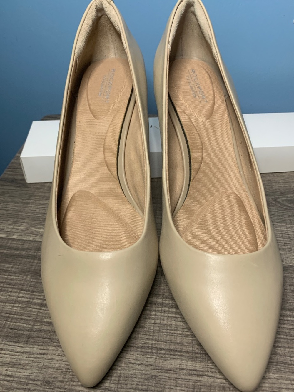 Rockport Juliet Total Motion nude pumps